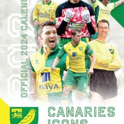 The Official Canaries Icons A3 Calendar 2024