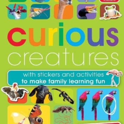 Curious Creatures: with stickers and activities to make family learning fun