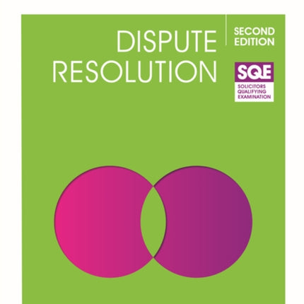 SQE - Dispute Resolution 2e