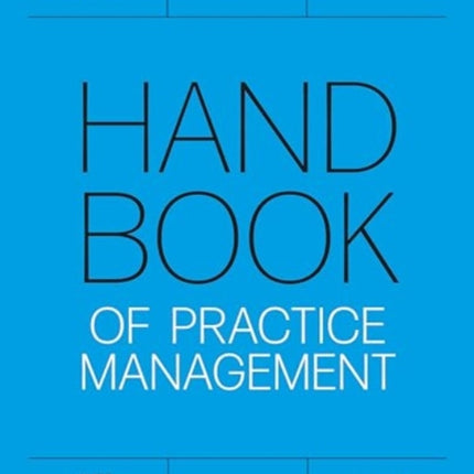 Handbook of Practice Management 2024