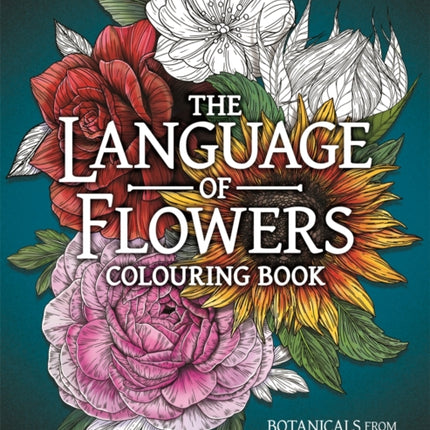 The Language of Flowers Colouring