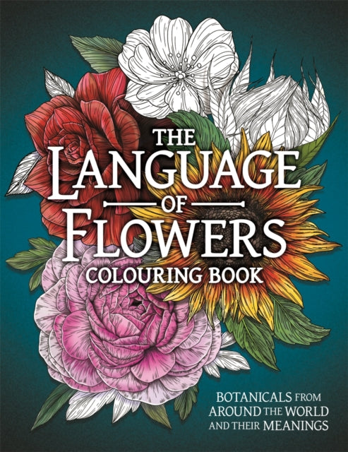 The Language of Flowers Colouring