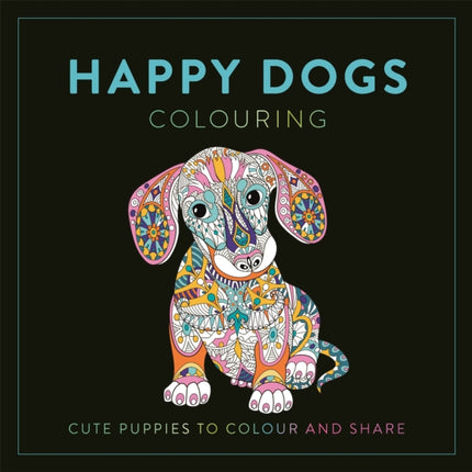 Happy Dogs Colouring