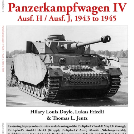 Panzer Tracts No.4-3: Panzerkampfwagen IV Ausf.H and J