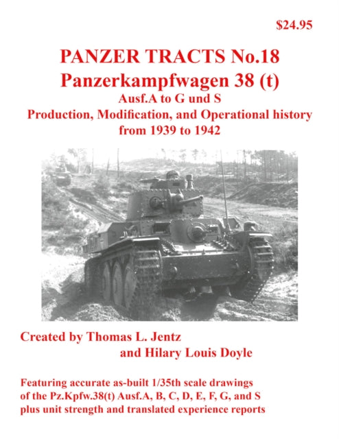 Panzer Tracts No.18: Panzerkampfwagen 38(t)