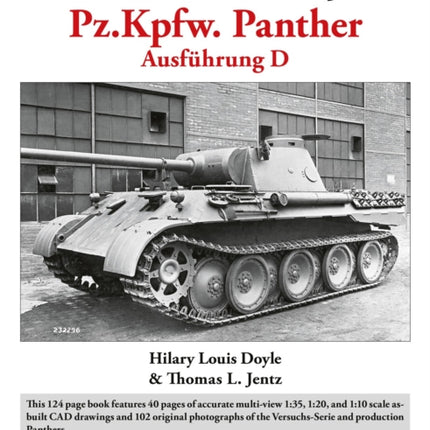 Panzer Tracts No.51 Pz.Kpfw. Panther Ausfuhrung D