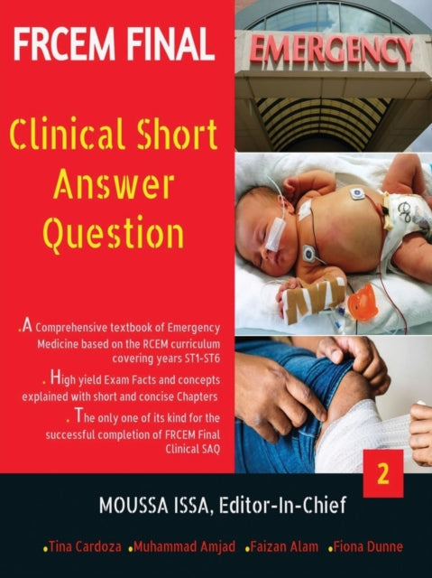 Frcem Final: Clinical Short Answer Question,