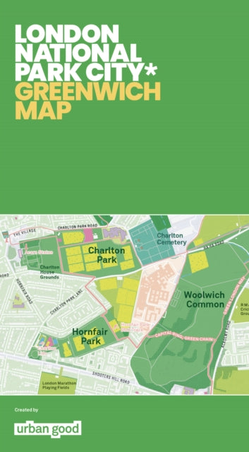 London National Park City: Greenwich Map