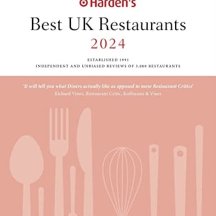 Harden's Best UK Restaurants 2024