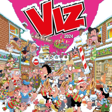 Viz Annual 2024: The Barber's Pole: A Heap of Clippings Swept Up from Issues 302-311