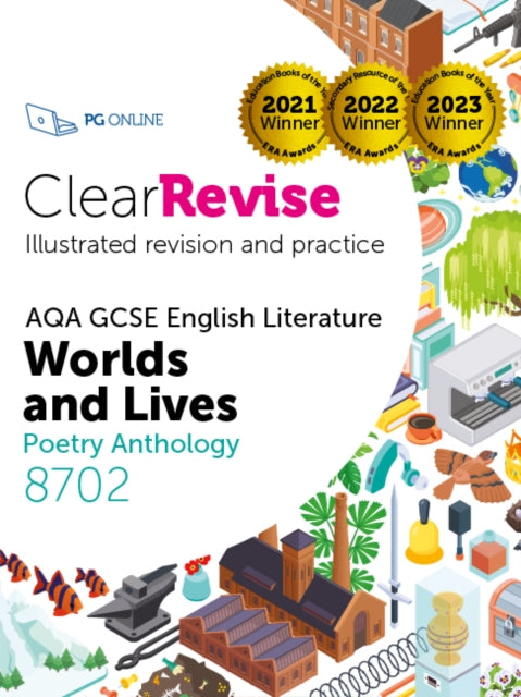 ClearRevise AQA GCSE English Literature 8702 Worlds and Lives Poetry Anthology