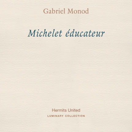 Michelet educateur