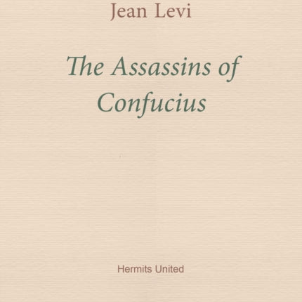 The Assassins of Confucius