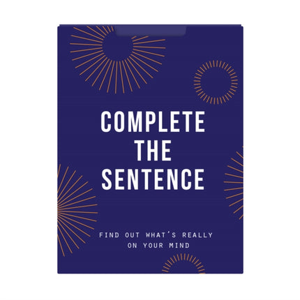 Complete the Sentence