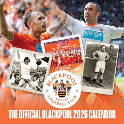 The Official Blackpool FC Desk Calendar 2026