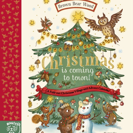 Brown Bear Wood Christmas is Coming to Town