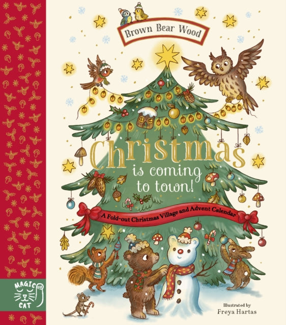 Brown Bear Wood Christmas is Coming to Town