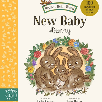 Brown Bear Wood New Baby Bunny