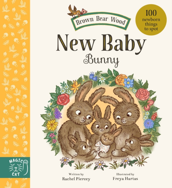 Brown Bear Wood New Baby Bunny