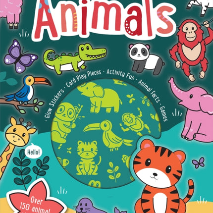 GlowintheDark Animals Sticker Activity