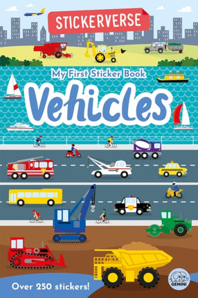 Stickerverse  My First Sticker Book Vehicles