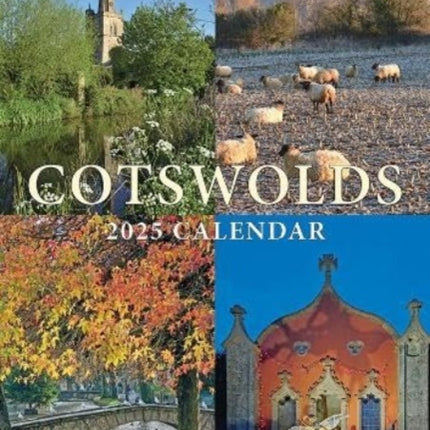 Cotswolds A5 Calendar 2025