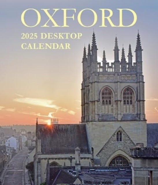 Oxford Large Desktop Calendar  2025