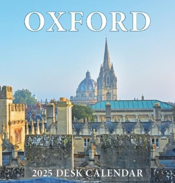 Oxford Colleges Mini Desktop Calendar  2025