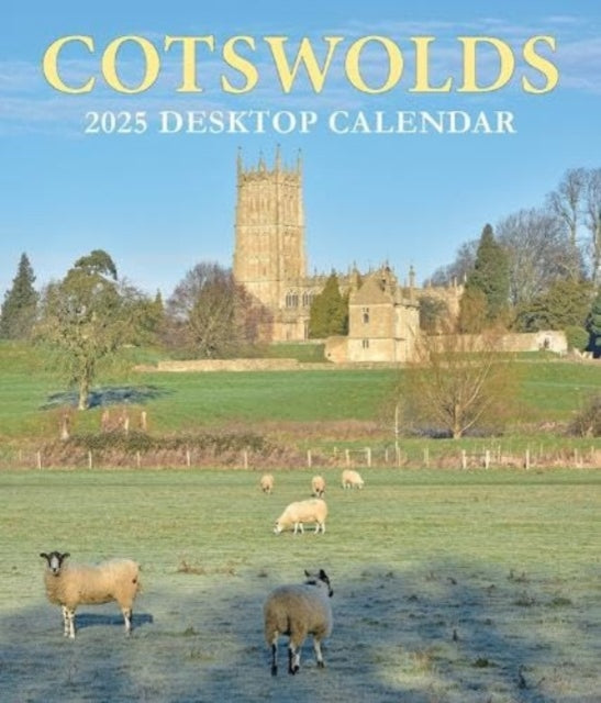 Cotswolds Large Desktop Calendar  2025