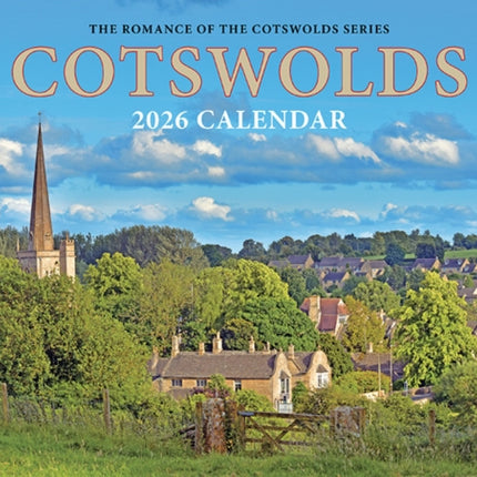 Romance of the Cotswolds Calendar  2026