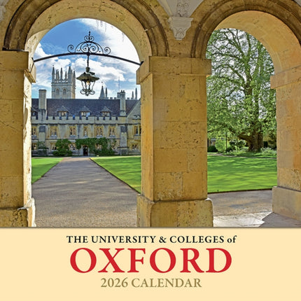 Oxford Colleges Large Calendar  2026