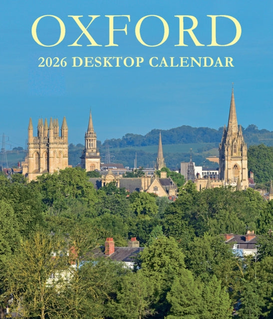 Oxford Large Desktop Calendar  2026