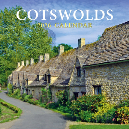 Cotswolds Large Square Calendar  2026
