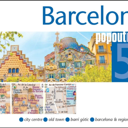 Barcelona PopOut Map