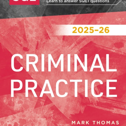 Revise SQE Criminal Practice 202526