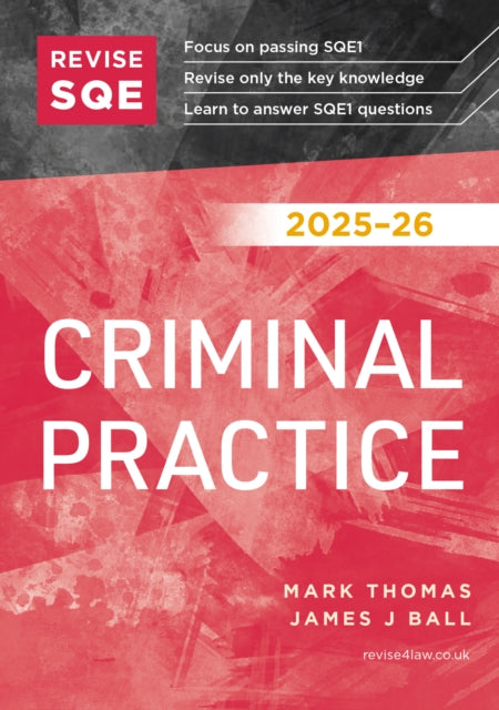 Revise SQE Criminal Practice 202526
