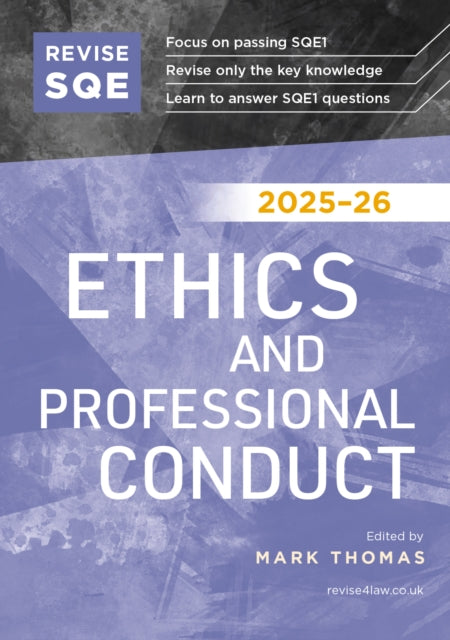 Revise SQE Ethics and Professional Conduct 202526
