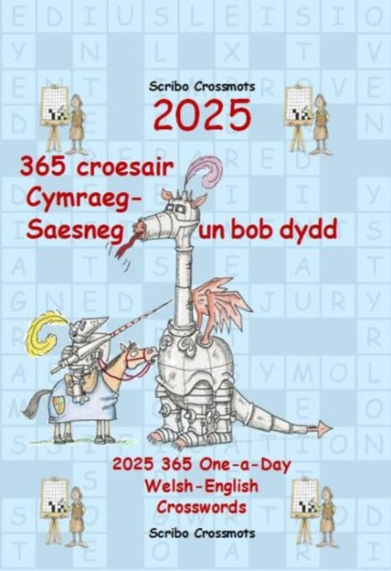 2025 365 croesair CymraegSaesneg Un bob dydd