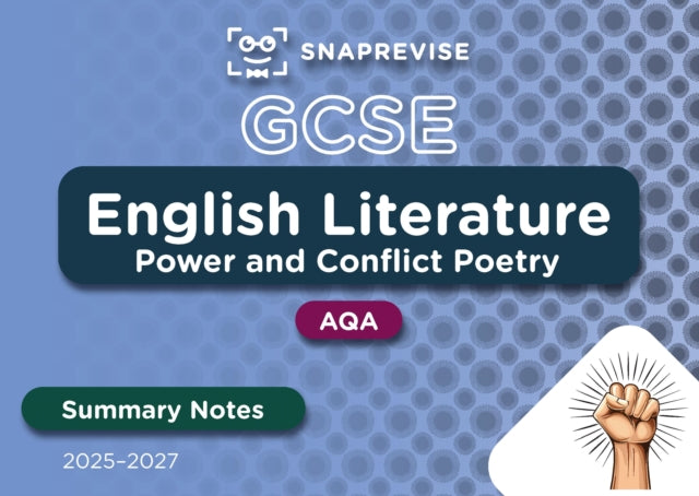 SnapRevise GCSE AQA English Literature Power and