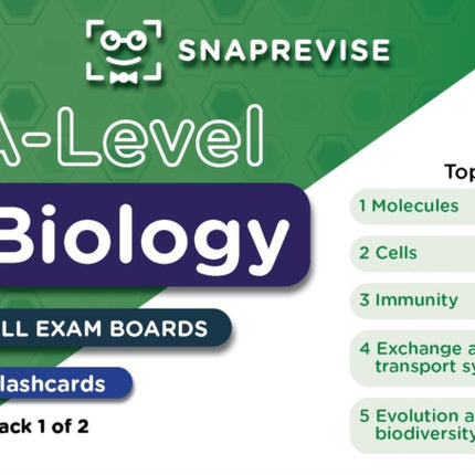 ALevel Biology Flashcards Pack 1