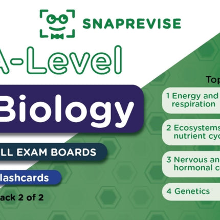 ALevel Biology Flashcards Pack 2