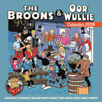 The Broons  Oor Wullie Calendar 2026