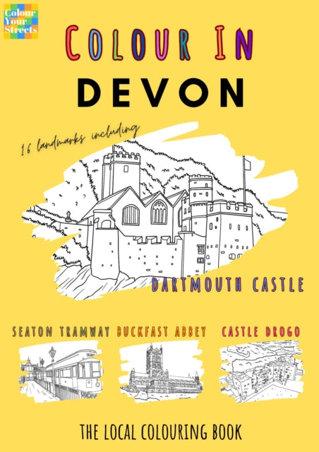 Devon Colouring Book A4