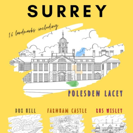 Surrey Colouring Book A4