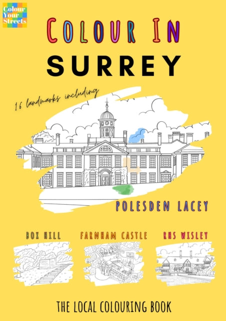 Surrey Colouring Book A4