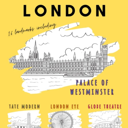 London Colouring Book A4