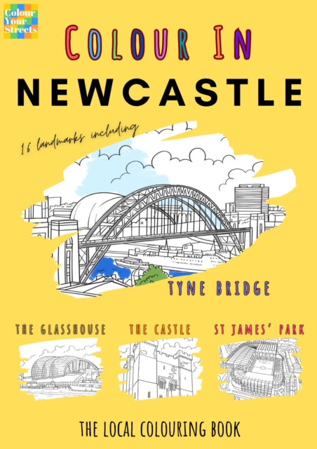 Newcastle Colouring Book A4