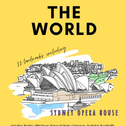 World Colouring Book A4