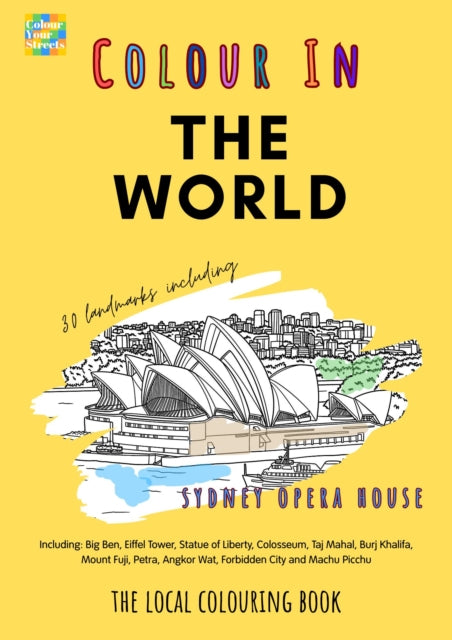 World Colouring Book A4
