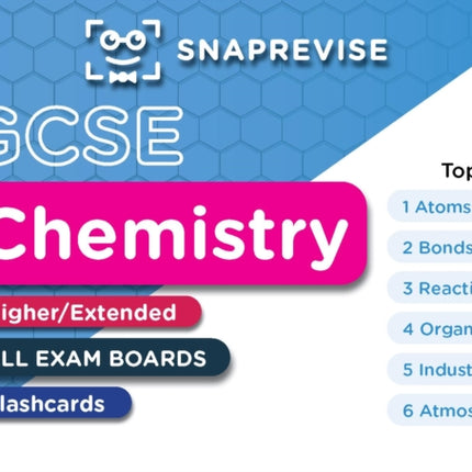 SnapRevise GCSE Chemistry Flashcards